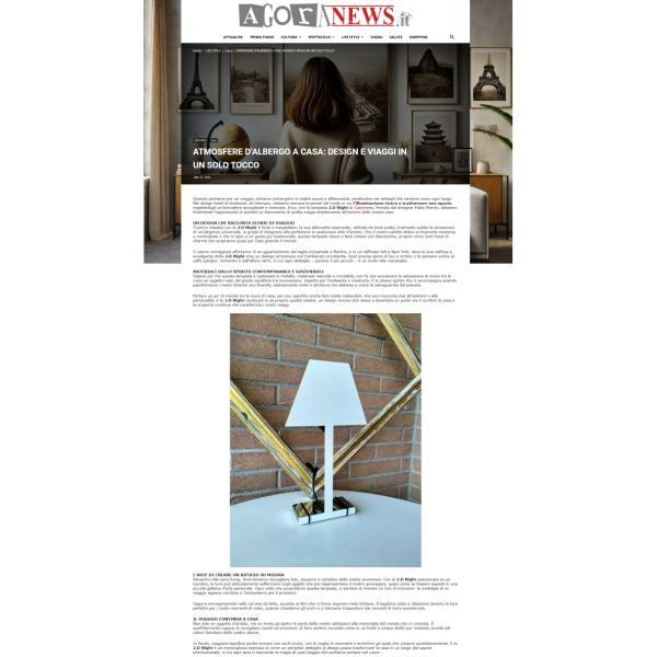 Agoranews _ 2.D Night _ L\'Arte di creare un rifugio su misura